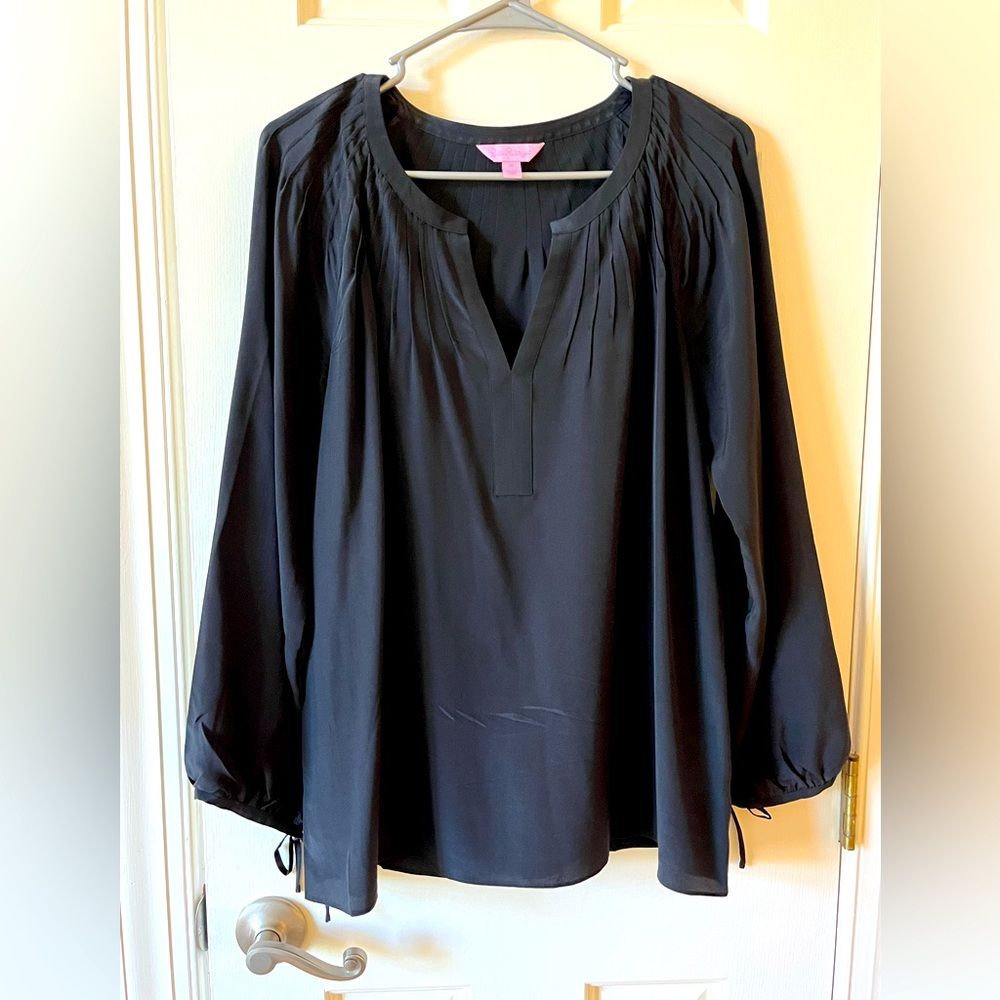 LILLY PULTIZER SILK TOP